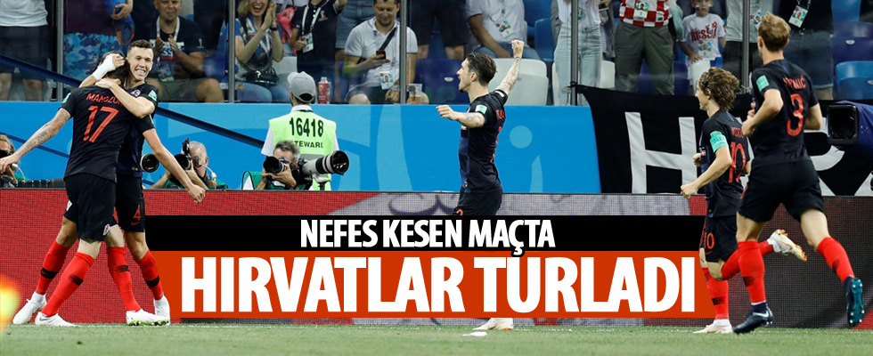 Hırvatistan çeyrek finalde