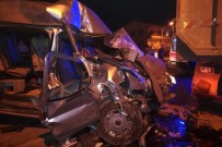 ERDAL ALTUNTAŞ - Nöbetten Dönen Güvenlik Görevlileri Kaza Yaptı Açıklaması 1 Ölü, 1 Yaralı