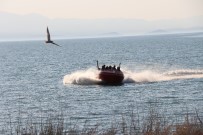 BEYŞEHIR GÖLÜ - Beyşehir'de Adrenalin Tutkunlarının 'Jetboat' Heyecanı