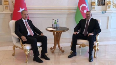 Cumhurbaşkanı Erdoğan Azerbaycan'dan Ayrıldı