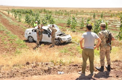 Diyarbakır'da Otomobil Takla Attı Açıklaması 5 Yaralı