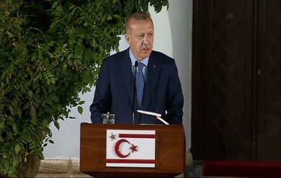 Erdoğan KKTC'de Net Konuştu Açıklaması Asla İzin Verilmeyecek