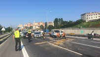 ALKOL MUAYENESİ - TEM Otoyolunda Zincirleme Trafik Kazası