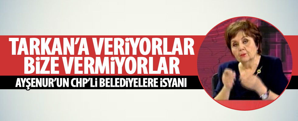 Ayşenur Arslan'ın isyanı