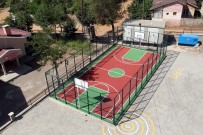 İSMAIL USTAOĞLU - Bitlis Belediyesinden Okullara Basketbol Sahası