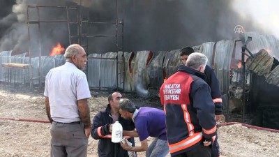 GÜNCELLEME - Malatya'da Dondurma Fabrikasında Yangın