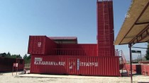 İTFAİYECİLER - İtfaiyecilere 'Korku Evi'ni Aratmayan Eğitim İstasyonu