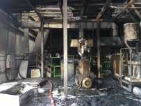 ŞEKERPıNAR - Otomobil Parçası Fabrikasındaki Yangın Hasara Neden Oldu