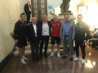 SERVET YARDıMCı - TFF'den Cüneyt Çakır'a Ziyaret