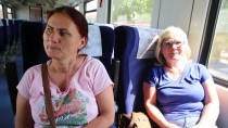 YOLCU TRENİ - Uzunköprü-Halkalı Tren Seferleri Yeniden Başladı
