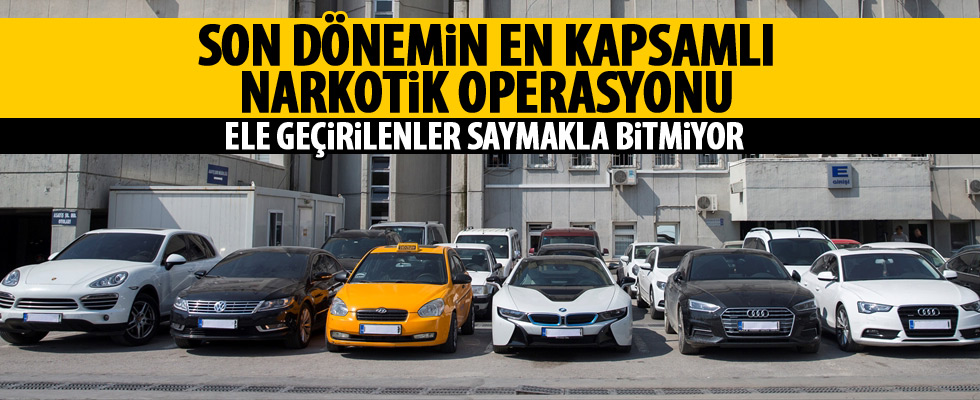 Uyuşturucu satıcılarına 'Kalkan' operasyonu