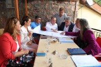 KAR ŞENLİKLERİ - Başkan Böcek Saklıkent'te Proje Hazırlığı Yaptı