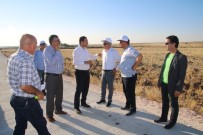 KARACADAĞ - Beton Yol Çalışmaları Tam Hız İlerliyor