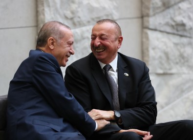 Erdoğan Aliyev'le Görüştü