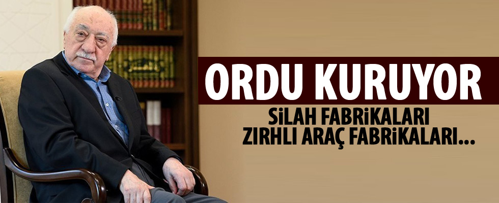 FETÖ kendi ordusunu kuruyor!