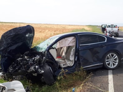Iğdır'da Trafik Kazası Açıklaması 1 Ölü, 3 Yaralı