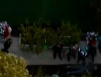 Oktar'ın villasına baskın anı kamerada