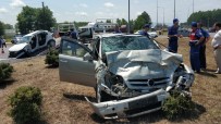 ÇELIKLI - Samsun'da Trafik Kazası Açıklaması 2 Ölü, 2 Yaralı