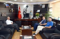 SAFFET ACAR - Sandıklı Belediye Başkanı Mustafa Çöl, Dinar Belediye Başkanı Saffet Acar'ı Zyaret Etti