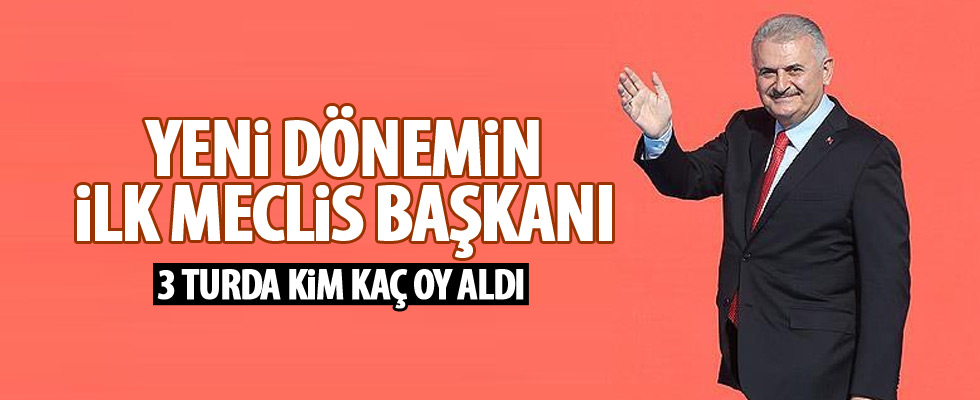 Meclis Başkanı belli oldu