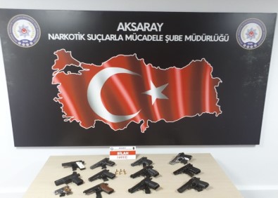 Aksaray'da Kaçak Silah Operasyonu Açıklaması 3 Gözaltı