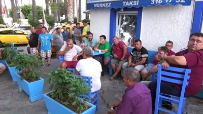 Bodrum'da 'Uber' Tartışması Güvenlik Kamerasında