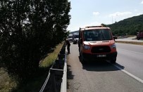 Çorum'da Otomobil Şarampole Uçtu Açıklaması 1 Ölü, 2 Yaralı