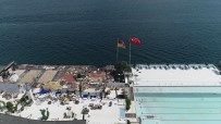 Galatasaray Adası'nda Son Durumu Havadan Görüntülendi