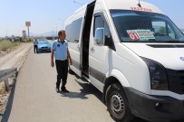 RAYLI SİSTEM - Gazipaşa'da Klimasına Açmayan Otobüs Şoförlerine Ceza