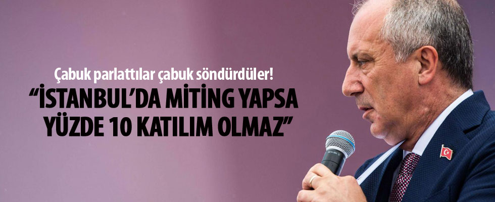 Hüsnü Mahalli: İnce İstanbul’da miting yapsa yüzde 10 katılım olmaz