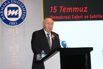Marmara Üniversitesi'nde 15 Temmuz Şehitler Günü Anma Programı Düzenlendi