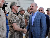 JANDARMA GENEL KOMUTANI - Bakan Soylu, üs bölgelerini ziyaret etti