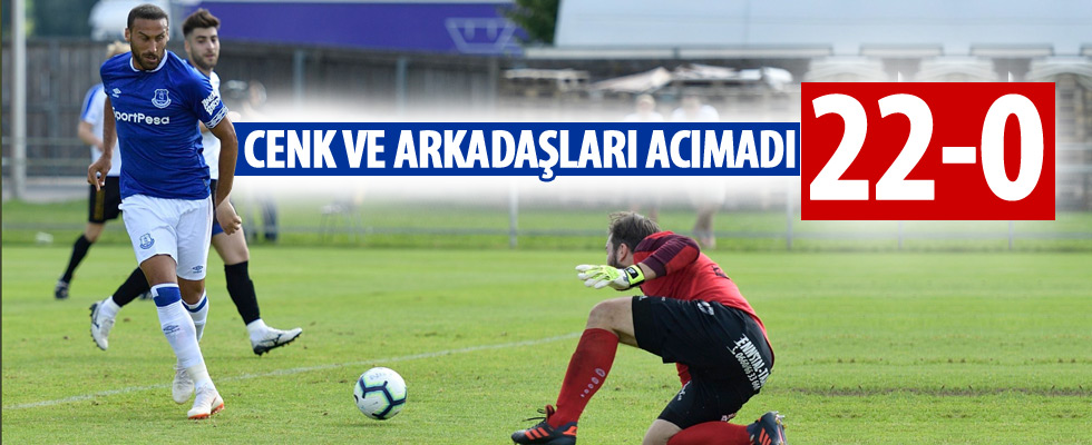 Everton'dan 22, Cenk Tosun'dan 4 gol