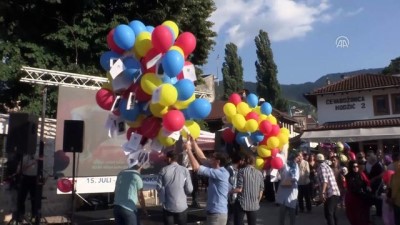 Saraybosna'da 15 Temmuz Şehitleri Anısına 251 Balon Havaya Bırakıldı