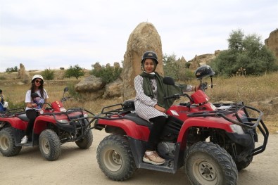 Şehit Çocukları ATV'lerde Kapadokya Vadilerini Keşfettiler