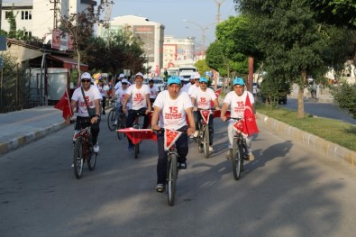 Van YYÜ'den 15 Temmuz İçin Bisiklet Turu Etkinliği