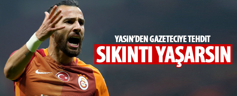 Yasin Öztekin'den tehdit