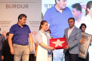 Burdur'da 15 Temmuz Anma Etkinlikleri