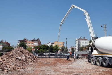 Kepez'de Yeni Cami'nin Temelleri Atıldı