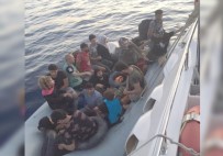 KAÇAK GÖÇMEN - Kuşadası'nda 34 Kaçak Göçmen Yakalandı