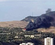 EŞREF BITLIS - Ankara'da Askeri Kışlada Çatı Yangını