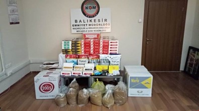 Balıkesir'de Kaçak Tütün Operasyonu