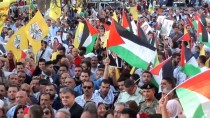 Batı Şeria'da 'Yüzyılın Anlaşması' Planına Karşı Gösteri