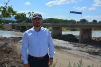 YENİ KÖPRÜ - Niksar'da İkinci Köprü Yapım Çalışmaları Hızla Devam Ediyor
