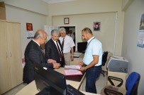 İBRAHIM AKıN - Vali Akın,  SGK'da İncelemelerde Bulundu