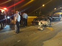 Başkent'te Trafik Kazası Açıklaması 1 Ölü, 4 Yaralı