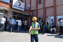 KARIN AĞRISI - İşçiler Akın Akın Hastaneye Gidiyor, Sayı Artıyor