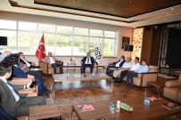 ŞEREF ÖZDEMIR - Kayseri Ticaret Borsası Yönetim Kurulu Başkanı Recep Bağlamış Ve Yönetim Kurulu Üyelerinde Kayseri OSB Ziyareti