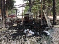 PELITÖZÜ - Kömür Deposunda Çıkan Yangın Korkuttu