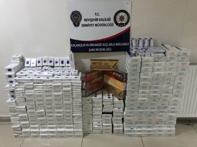 Nevşehir'de 2 Bin 650 Paket Kaçak Sigara Ele Geçirildi